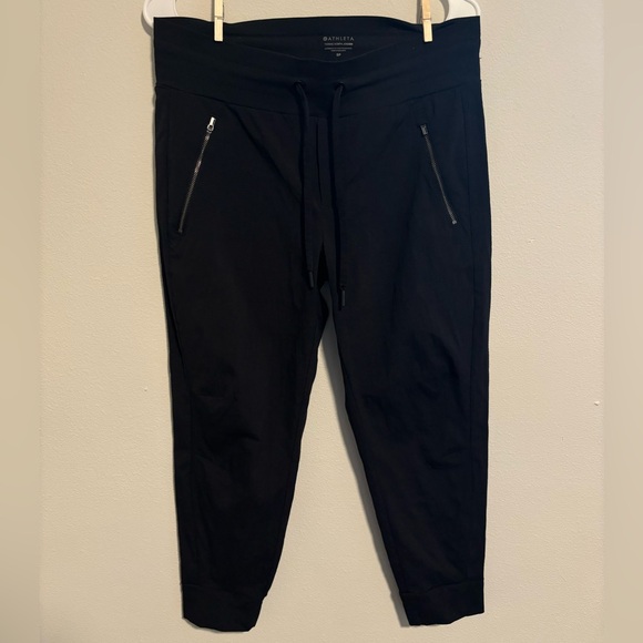Athleta Trekkie North Jogger Black, Size 8P - Picture 1 of 6